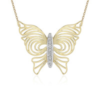Zirkon-Goldcollier (Ornaments by de Melo)
