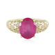 Pinkfarbener Saphir-Goldring (de Melo)