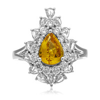 Gelber Saphir-Goldring (CIRARI)