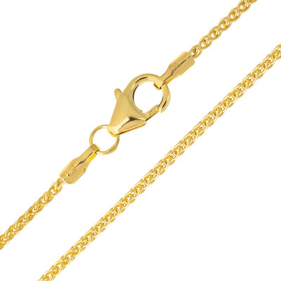 585er Gelbgold-Zopfkette - 2,85 g - 45 cm