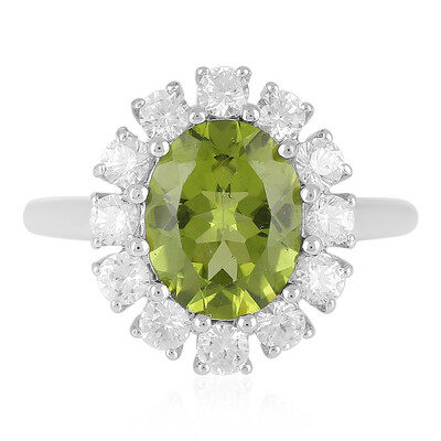 Peridot-Silberring