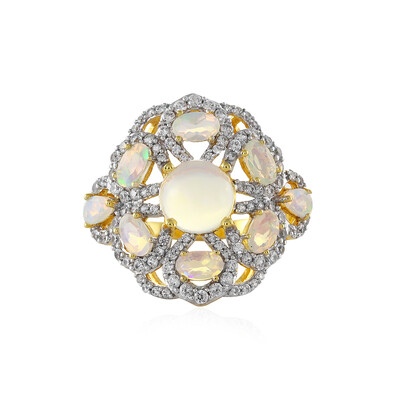 Welo-Opal-Silberring