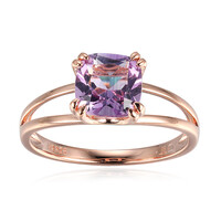 Lavendel-Amethyst-Silberring