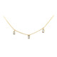 SI2 (G) Diamant-Goldcollier (de Melo)
