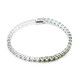 Edelstein-Silberarmband