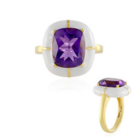 Amethyst-Silberring