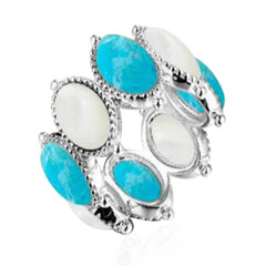 Edelstein-Silberring (Dallas Prince Designs)