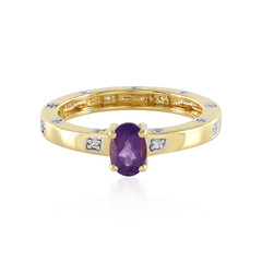 Amethyst-Silberring