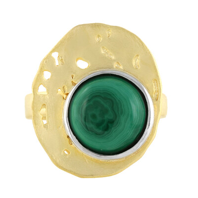 Malachit-Silberring (MONOSONO COLLECTION)