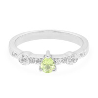 Chrysoberyll-Silberring