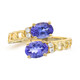 AAA-Tansanit-Goldring (CIRARI)