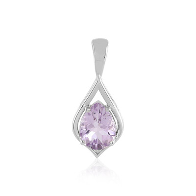 Lavendel-Amethyst-Silberanhänger