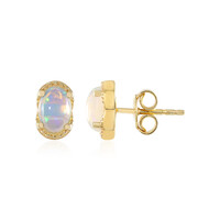 Welo-Opal-Silberohrringe