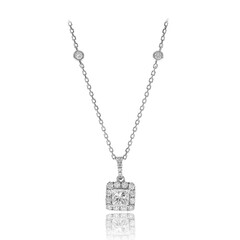 SI1 (H) Diamant-Goldhalskette (CIRARI)