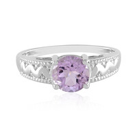 Lavendel-Amethyst-Silberring