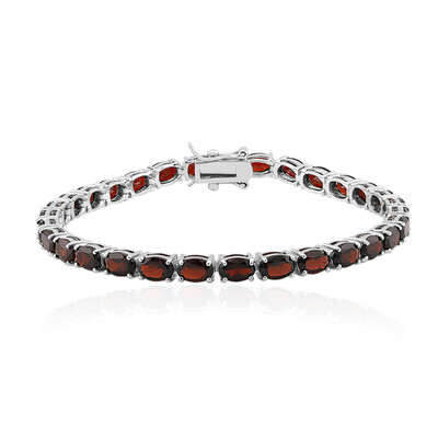 Granat-Silberarmband