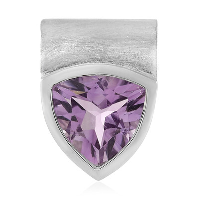 Lavendel-Amethyst-Silberanhänger (MONOSONO COLLECTION)