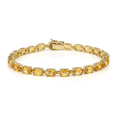 Citrin-Silberarmband