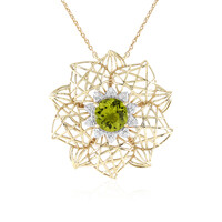 Peridot-Goldcollier (Ornaments by de Melo)
