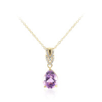 Amethyst-Silberhalskette