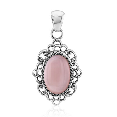Australischer Pinkfarbener Opal-Silberanhänger (Art of Nature)