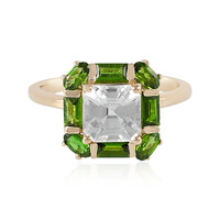 Zirkon-Goldring (Adela Gold)
