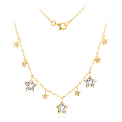 I2 (I) Diamant-Silbercollier