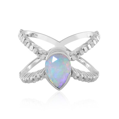 Welo-Opal-Silberring (de Melo)