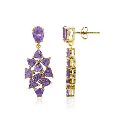 Amethyst-Silberohrringe