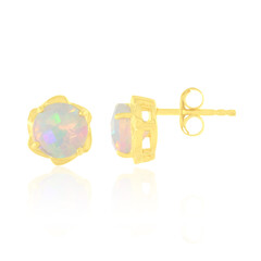 Welo-Opal-Silberohrringe