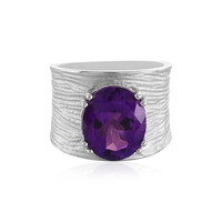 Sibirischer Amethyst-Silberring