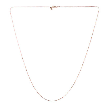 Silber-Veneziakette - 61 cm - 2,76 g - rosévergoldet
