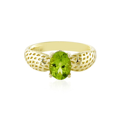 Peridot-Goldring (Ornaments by de Melo)
