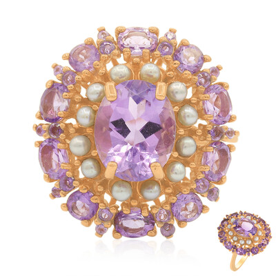 Amethyst-Silberring
