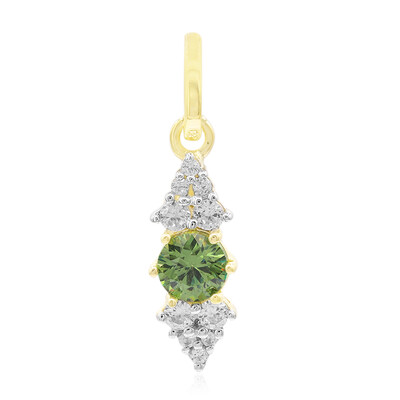 Madagaskar-Demantoid-Goldanhänger