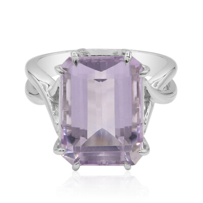 Lavendel-Amethyst-Silberring