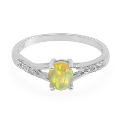 Indonesischer Opal-Silberring