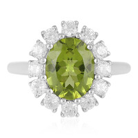 Peridot-Silberring