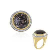 Leoparden-Opal-Silberring