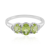 Peridot-Silberring