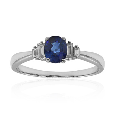 Ceylon-Saphir-Goldring (CIRARI)