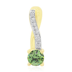 Madagaskar-Demantoid-Goldanhänger
