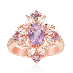 Lavendel-Amethyst-Silberring