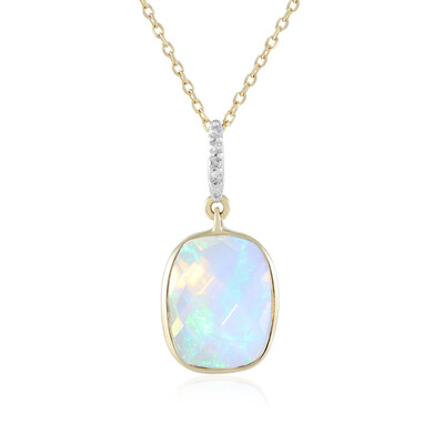 Welo-Opal-Goldhalskette