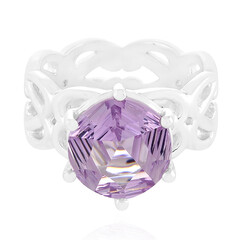 Lavendel-Amethyst-Silberring