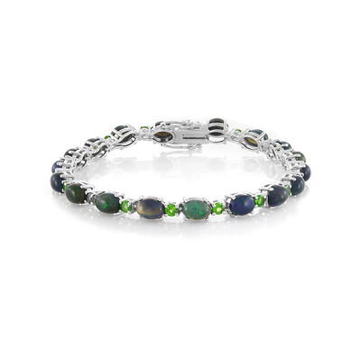 Mezezo-Opal-Silberarmband