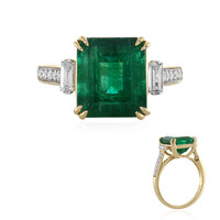 AAA-Sambia-Smaragd-Goldring (D'vyere)