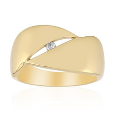 SI1 (G) Brillant-Silberring