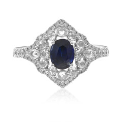 Ceylon-Saphir-Goldring (CIRARI)