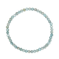 Blauer Apatit-Armband